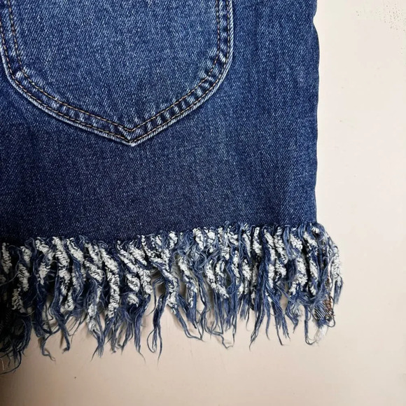 Tularosa Aubrey Mini‎ Denim Skirt - Picture 9 of 11